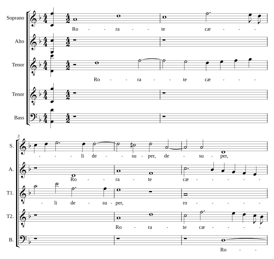 Rorate caeli desuper