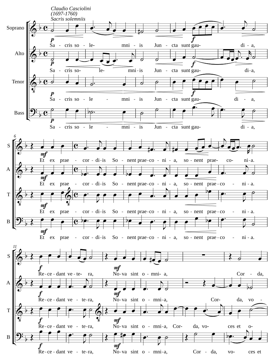 Sacris solemniis