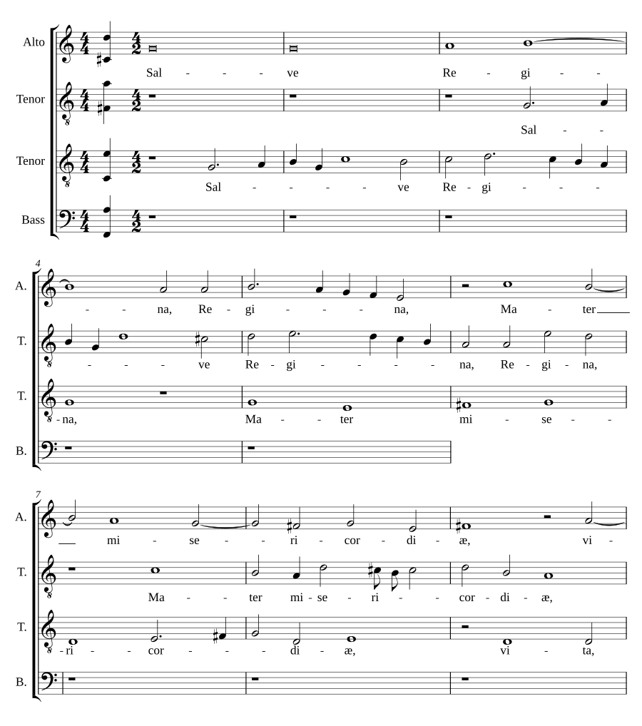 Salve Regina (1605)