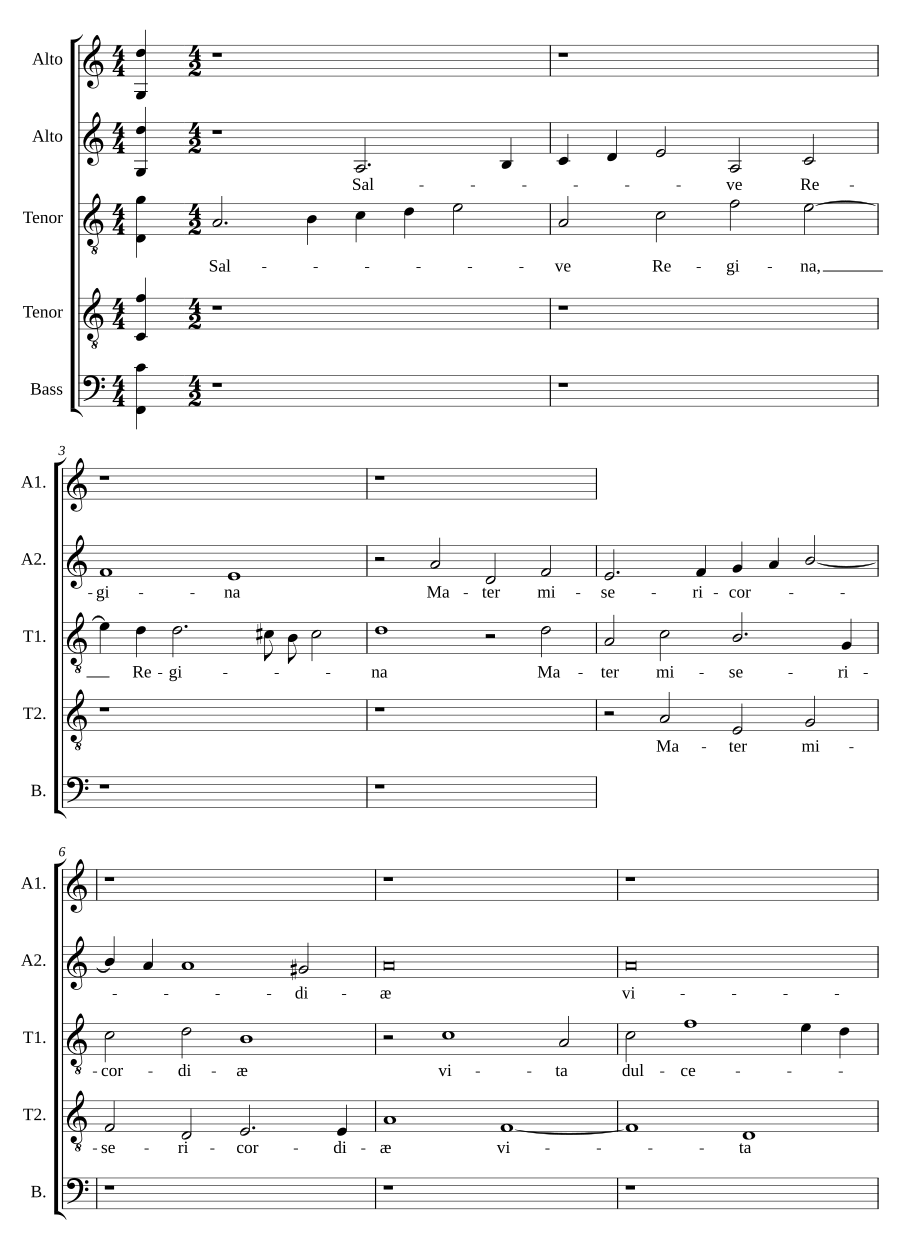 Salve Regina - Et Jesum benedictum