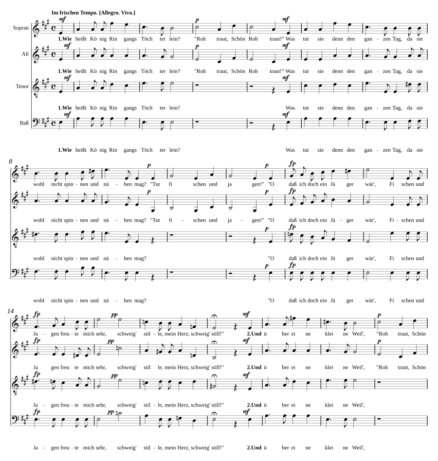 Schön-Rohtraut, Op. 67, No. 2