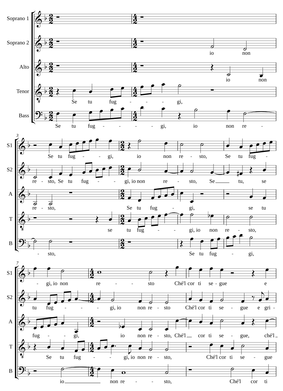 Se tu fuggi