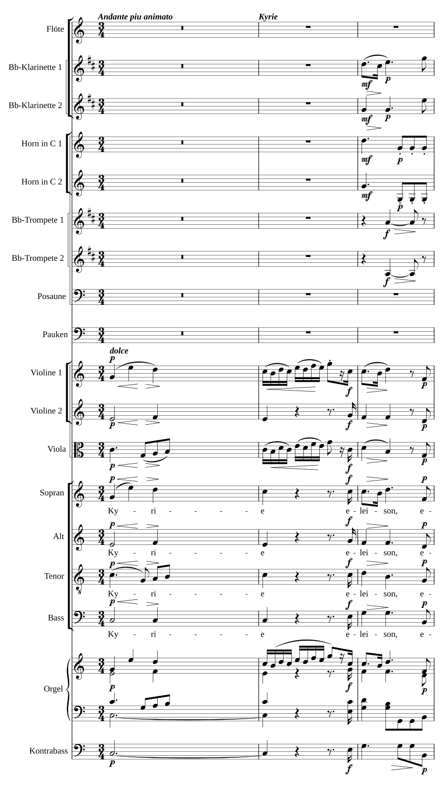 Secundiz Festmesse, op. 167