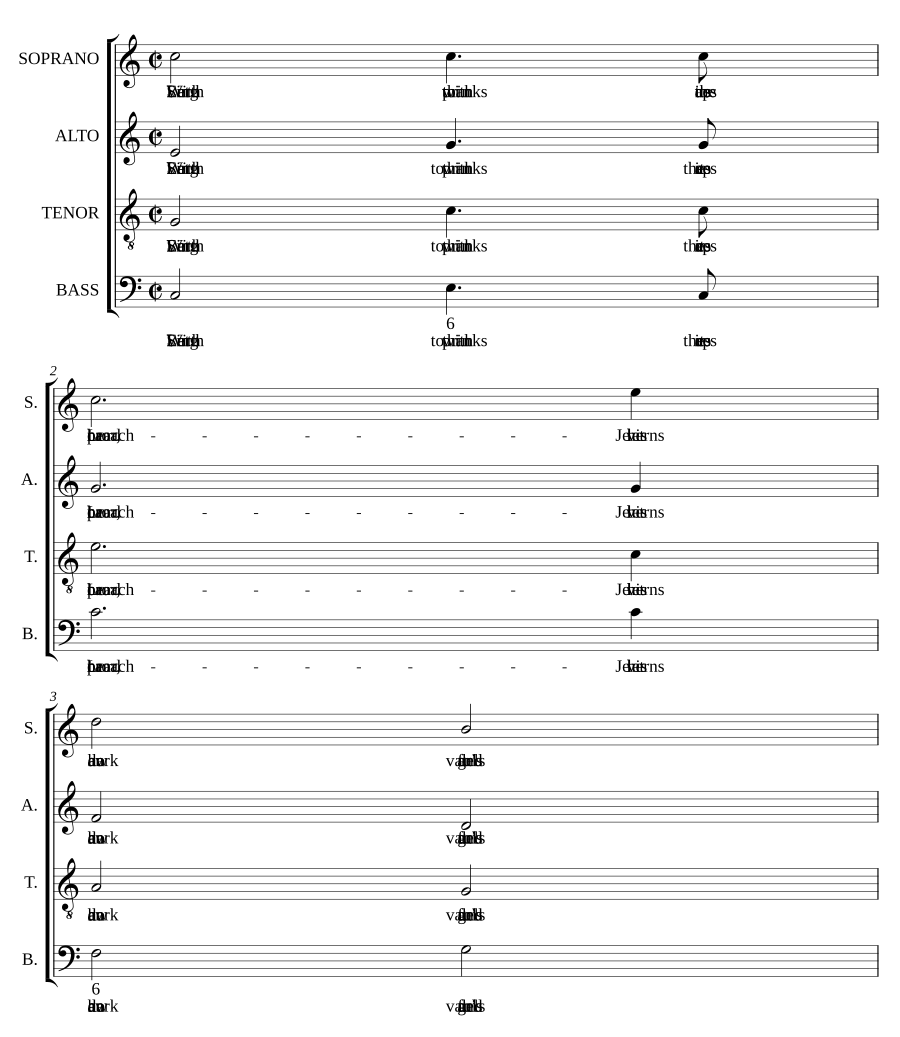 Sing to the Lord Jehovah's name (Deddington)