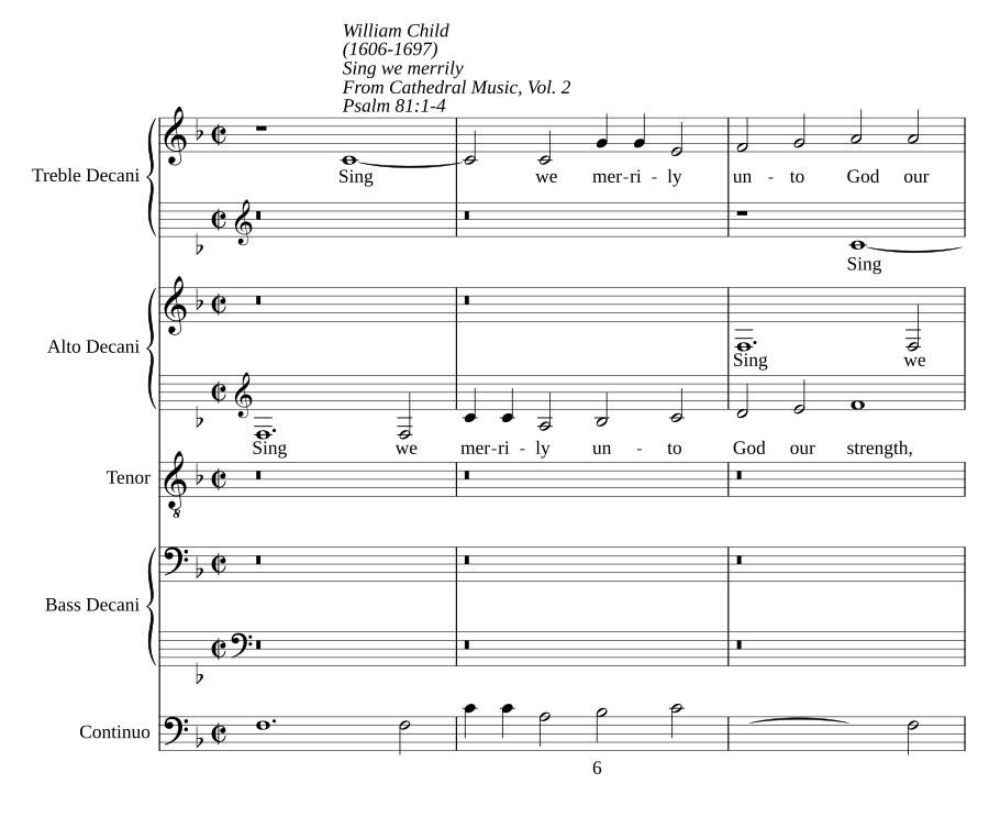 Sing we merrily