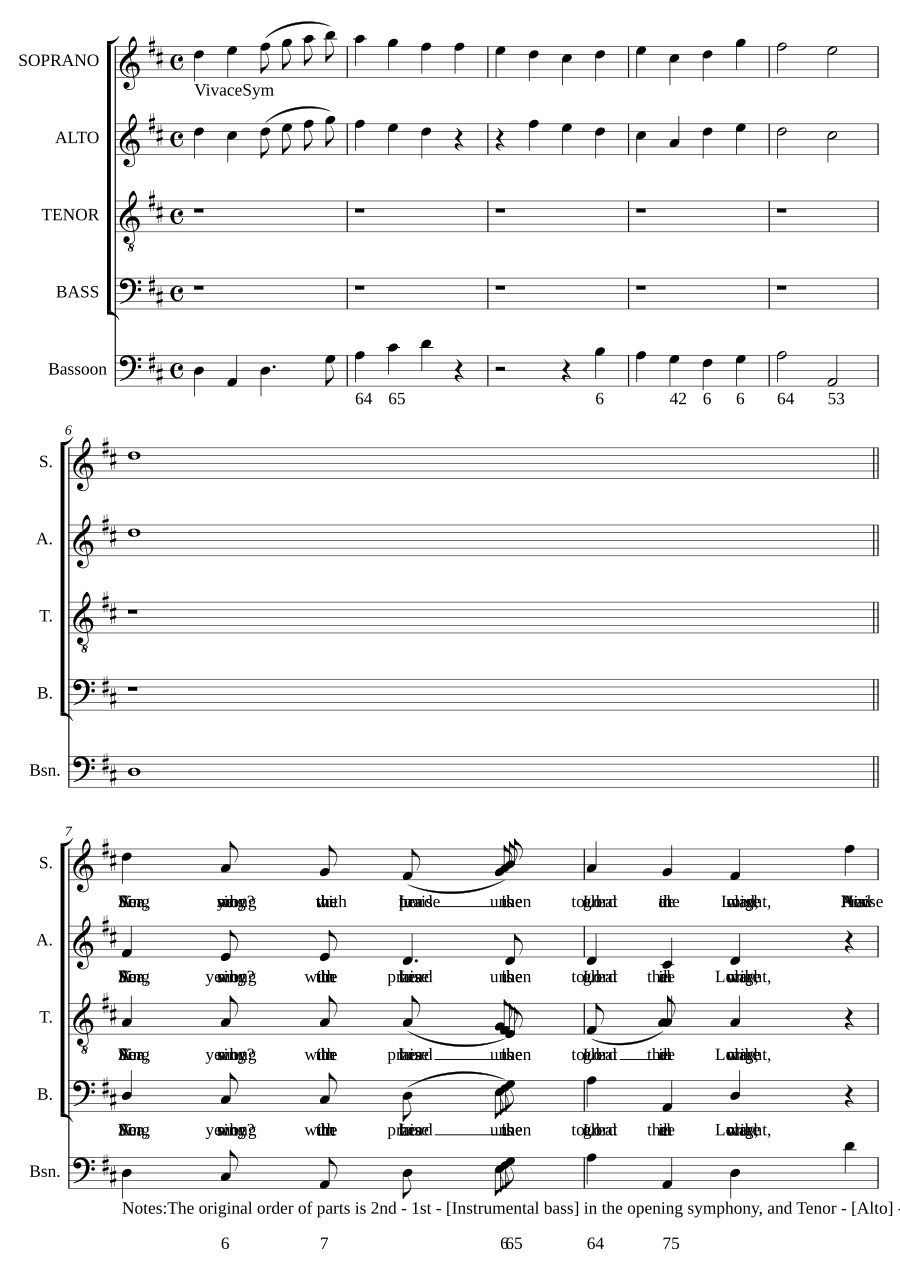 Sing ye with praise unto the Lord