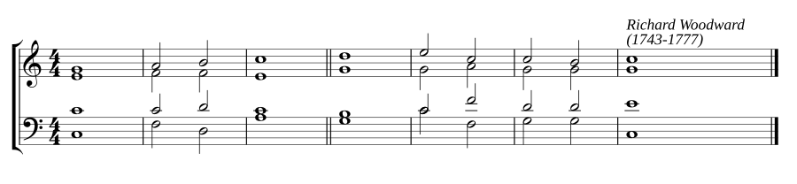 Single chant in C major