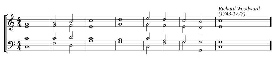 Single chant in C major II
