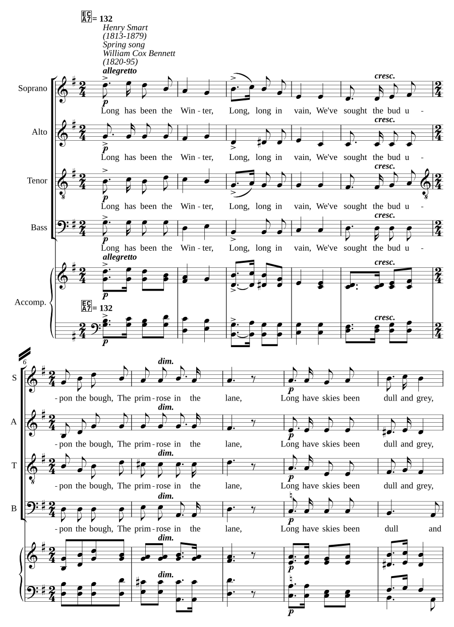 Spring song