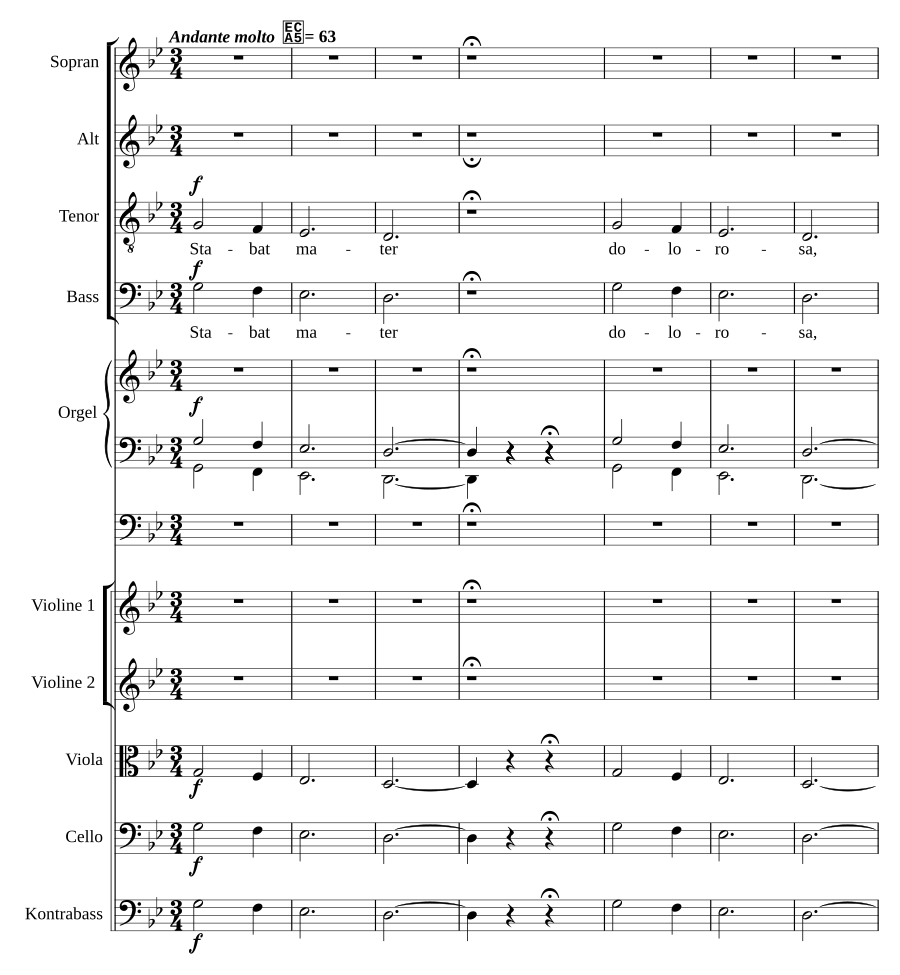 Stabat Mater, op. 138