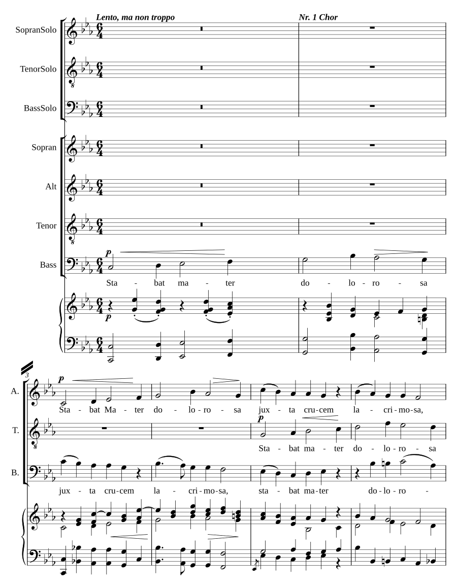 Stabat Mater Op. 16