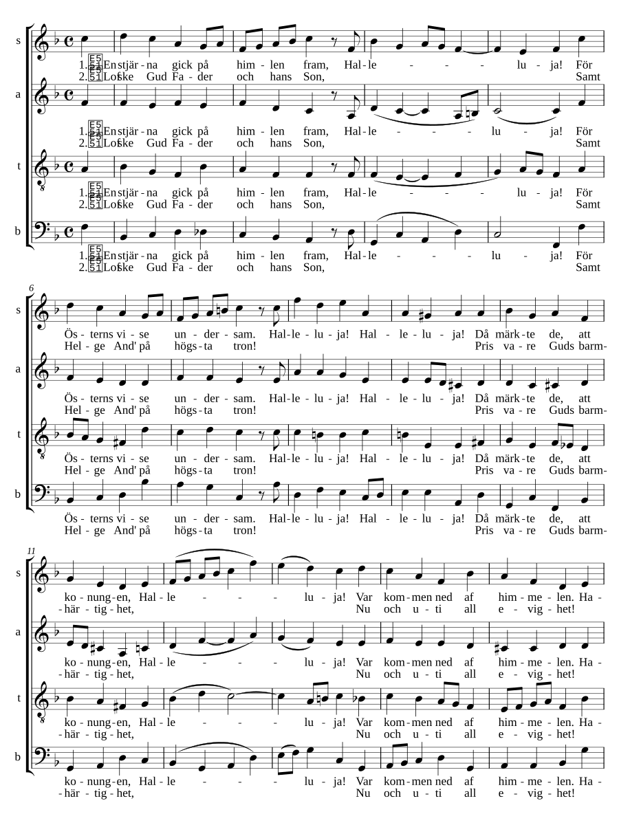 Svensk Psalm 67