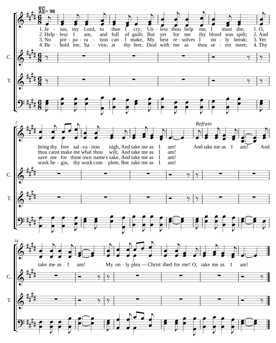 Take Me As I Am