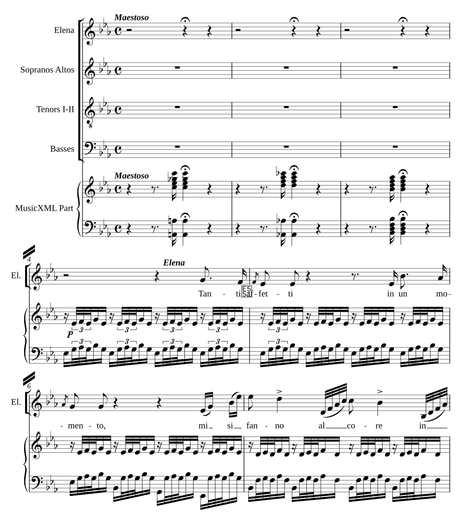 Tanti affetti (from 'La Donna del Lago')