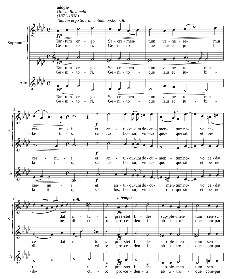 Tantum ergo, op. 66/30