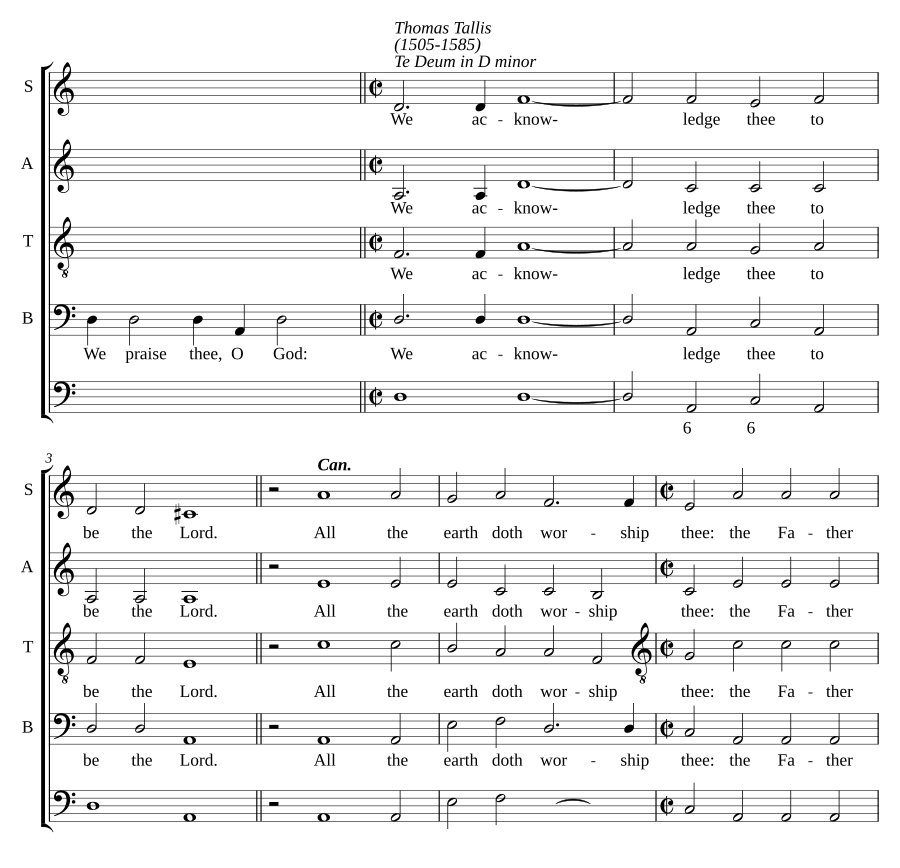 Te Deum in D minor