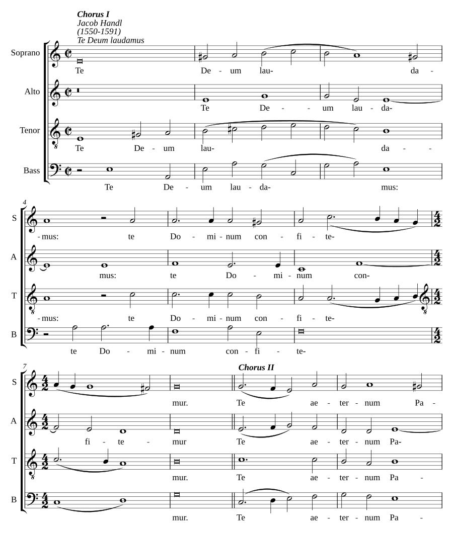 Te Deum laudamus
