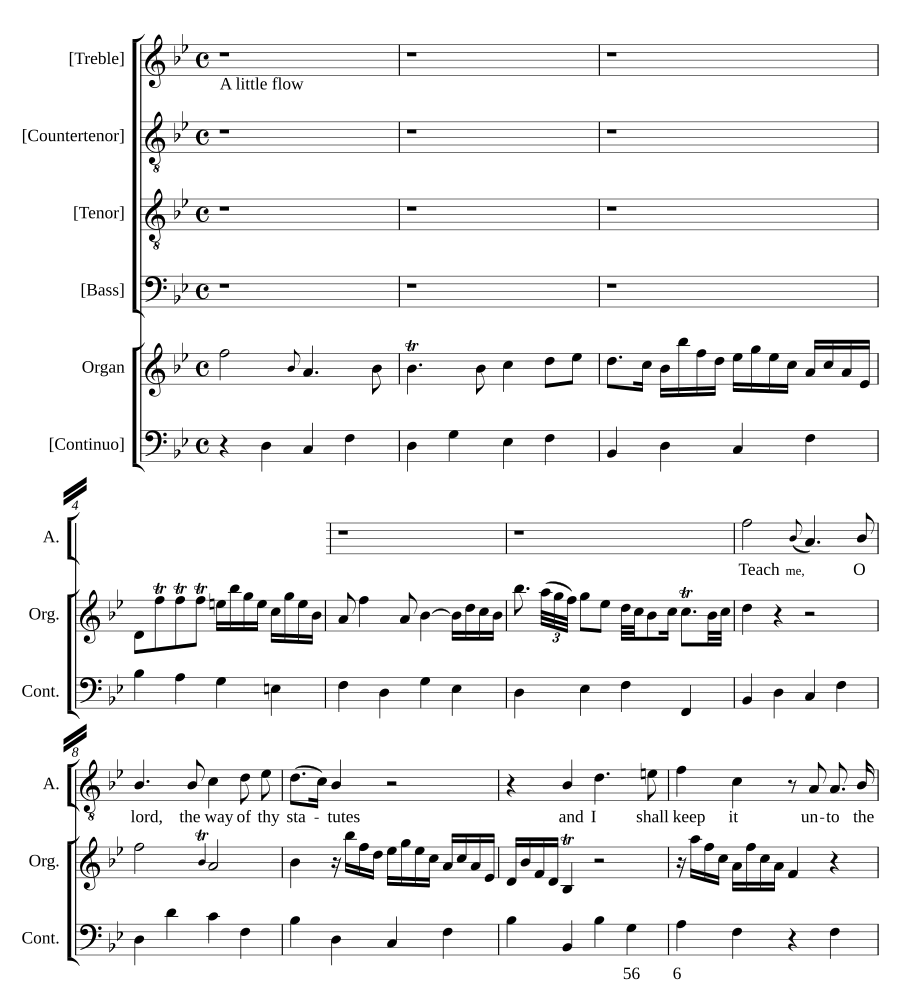 Teach me, O Lord, the way of thy statutes