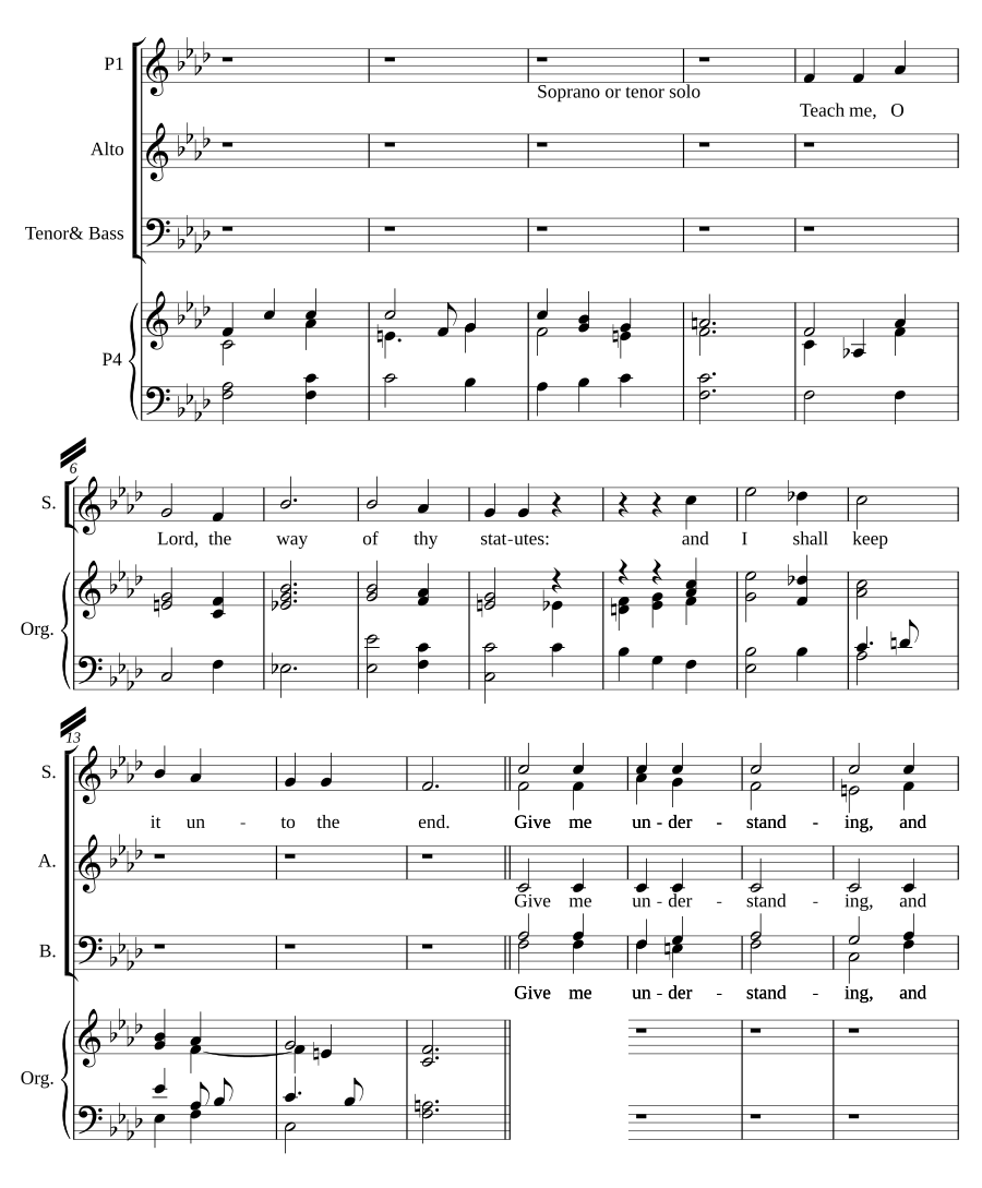 Teach me, O Lord