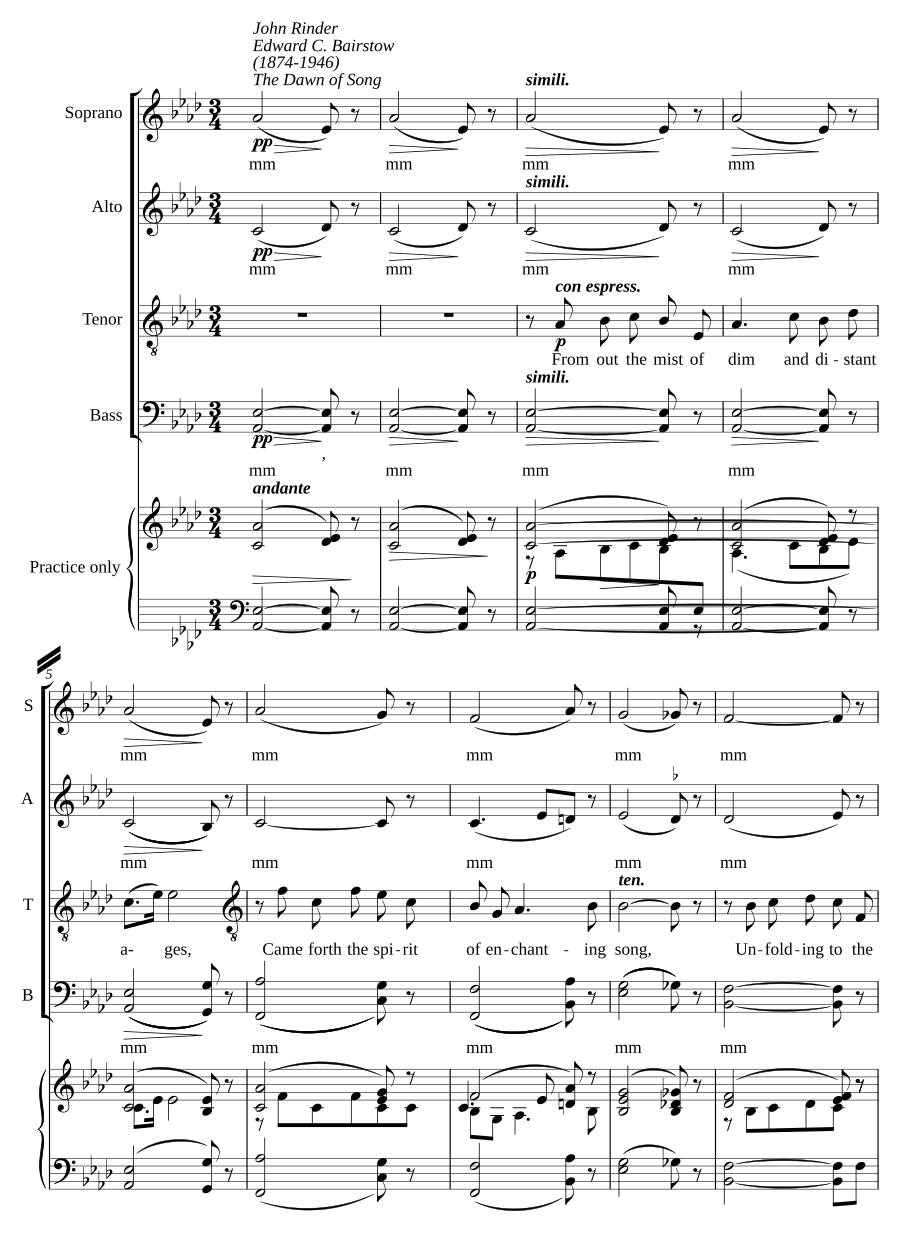 The Dawn of Song