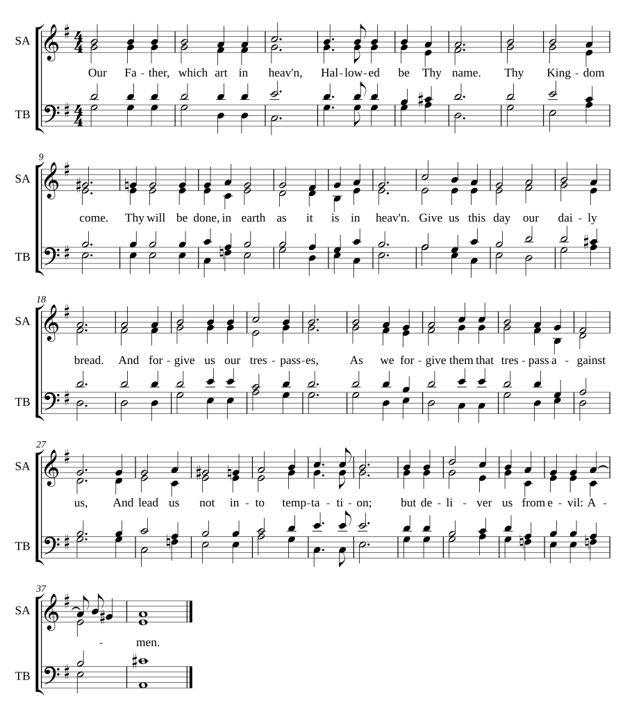 The Lord's Prayer