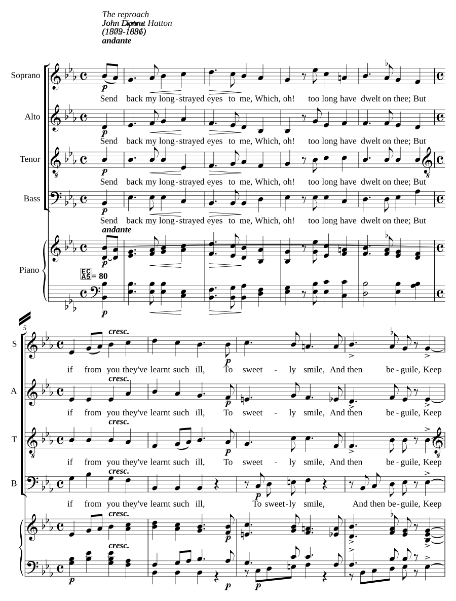 The reproach