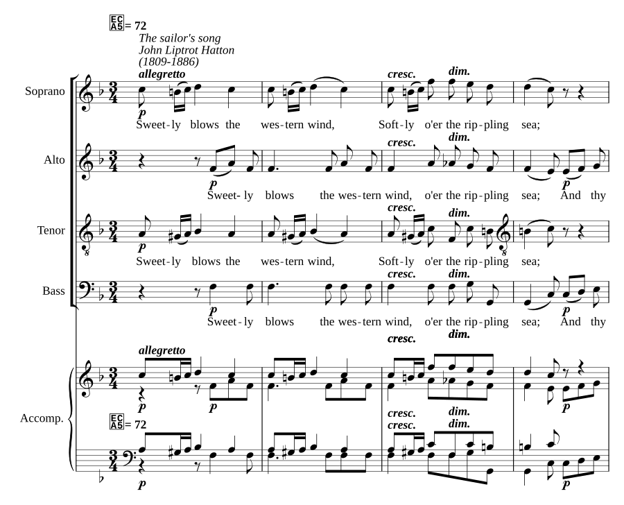 The sailor's song
