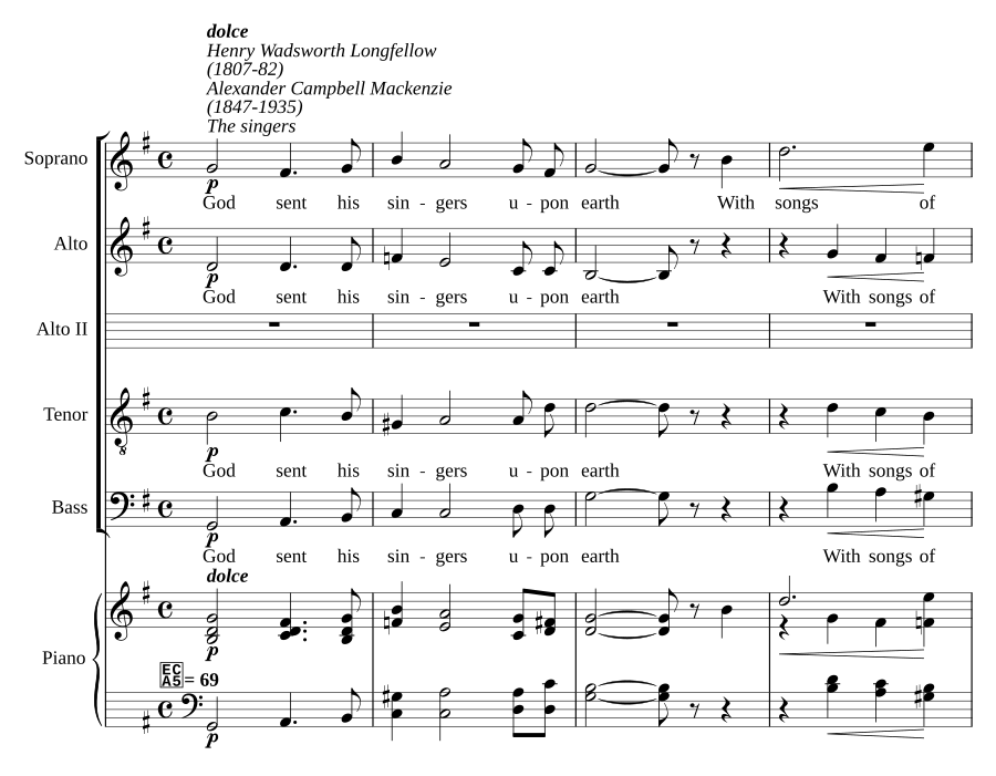 The singers