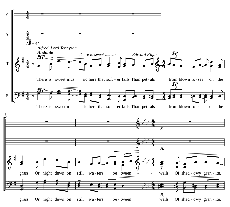 There is sweet music Op. 53, No. 1