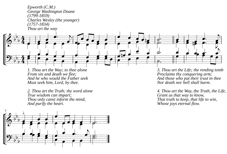 Thou art the way