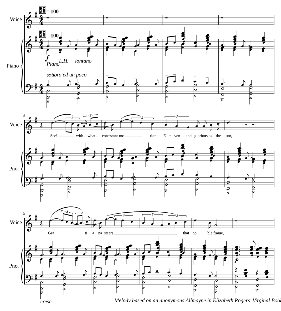 To Gratiana dancing and singing