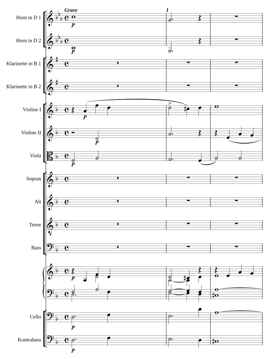 Tod Jesu (Karfreitagskantate)