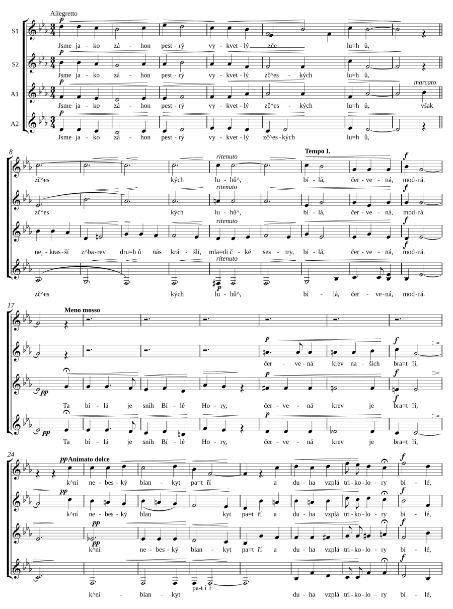 Trikolora, op. 115/3