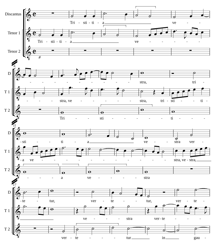Tristitia vestra