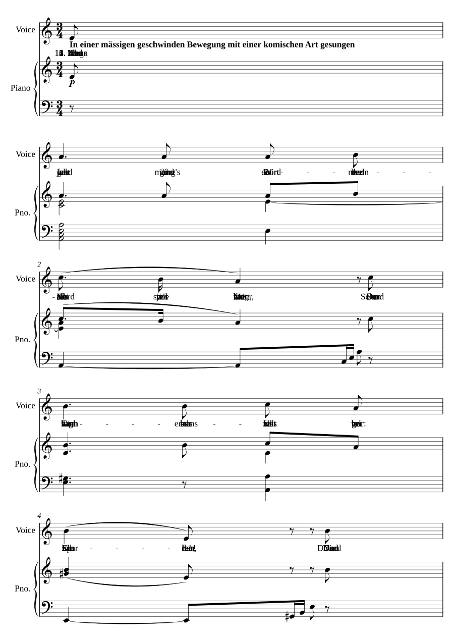 Urians Reise um die Welt, Op. 52 No. 1