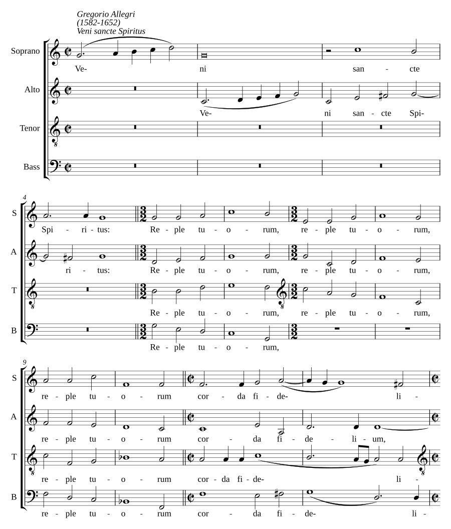 Veni sancte Spiritus