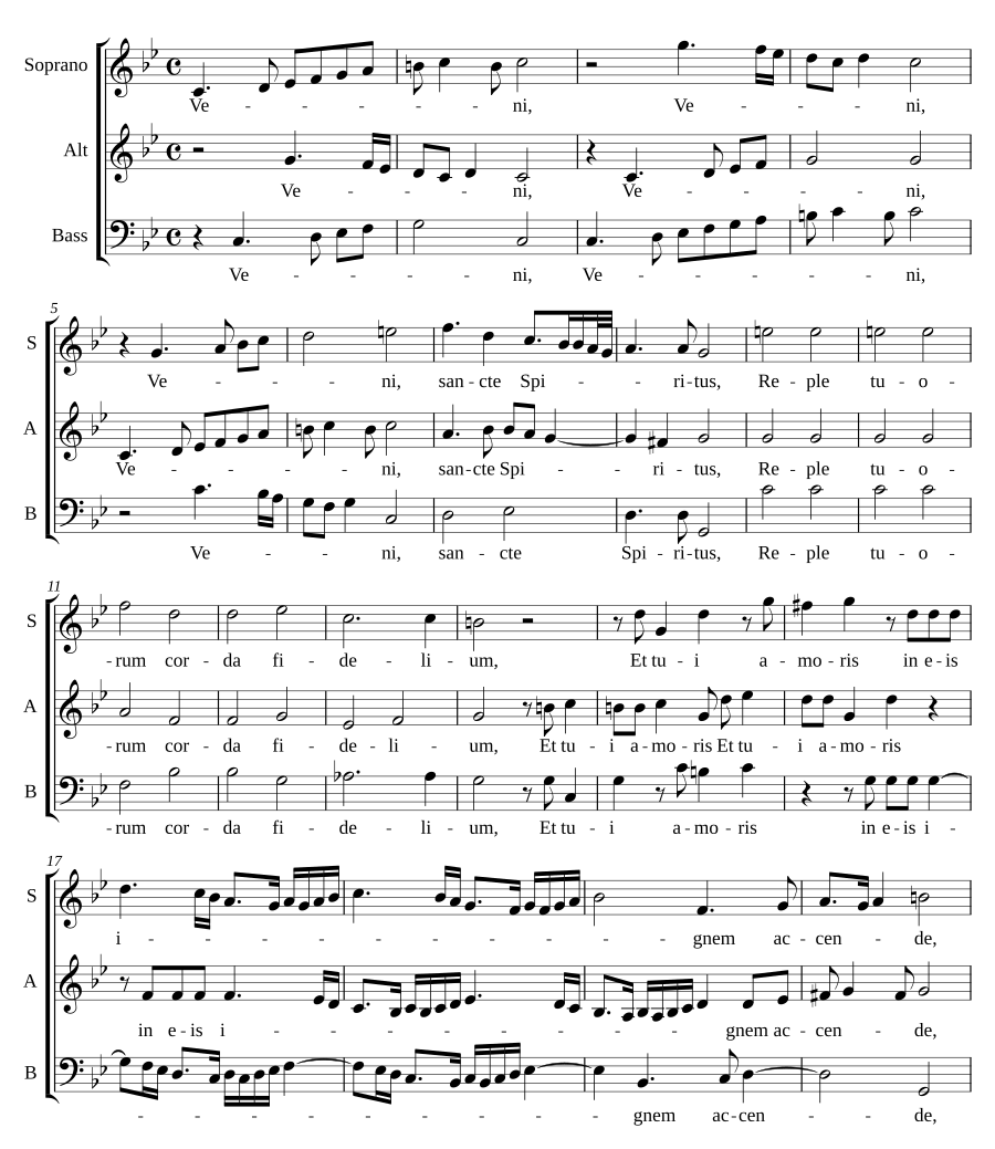 Veni sancte Spiritus