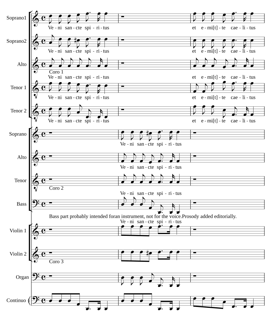 Veni sancte spiritus