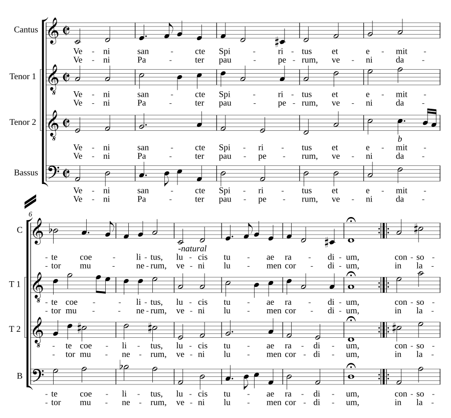 Veni sancte spiritus