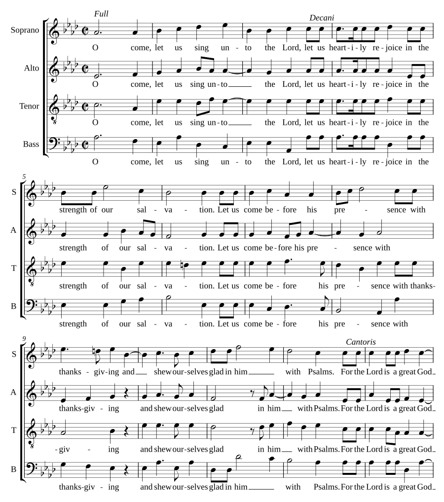 Venite (Short Service)