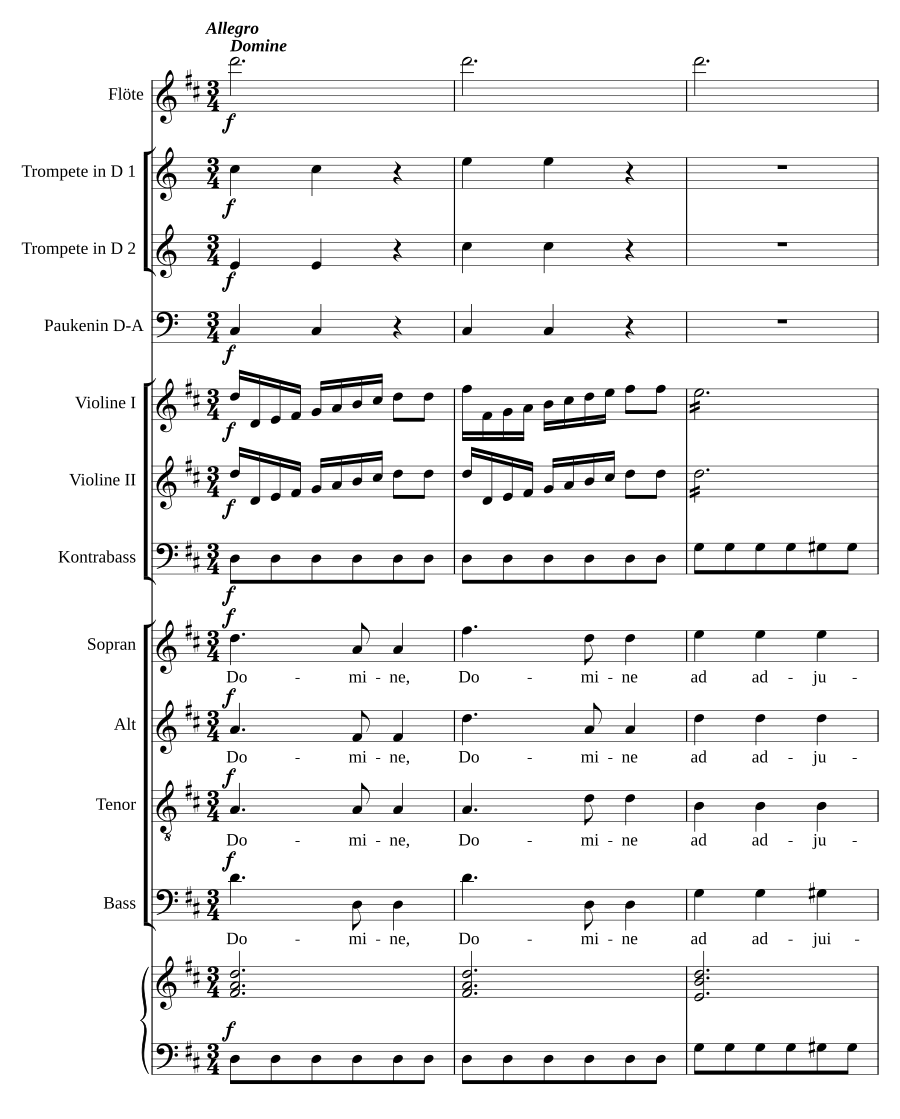 Vesperae Solemnes in D