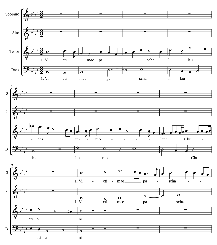 Victimae paschali laudes