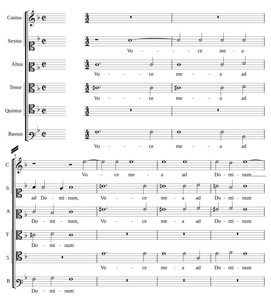 Voce mea ad Dominum clamavi