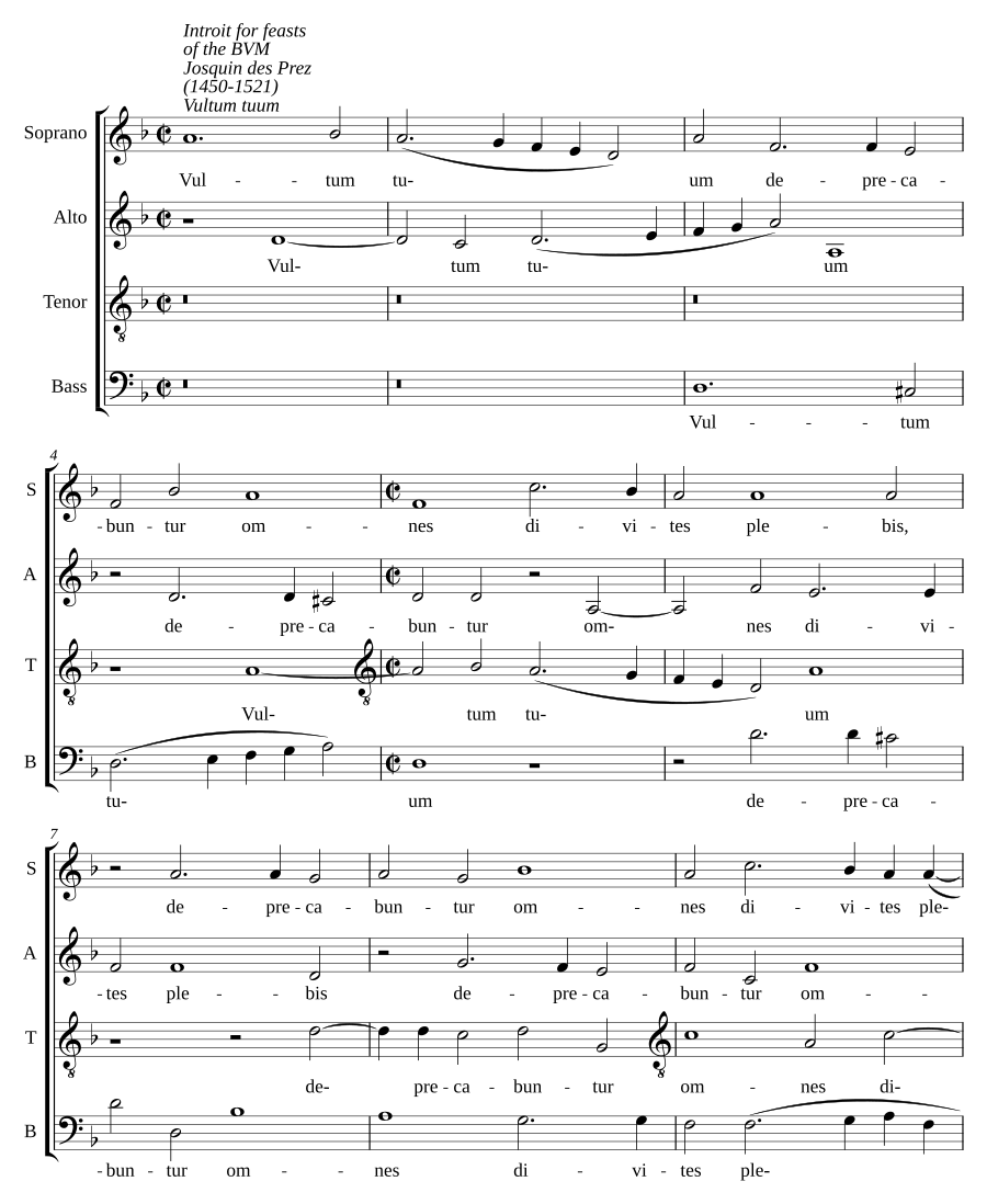 Vultum tuum a 4