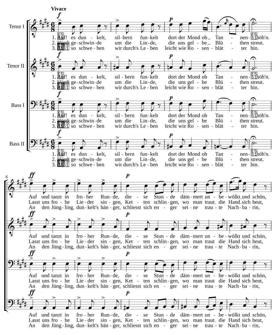 Zum Rundetanz, Op. 17, No. 3