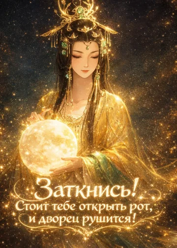 Заткнись! Стоит тебе открыть рот, и дворец рушится!