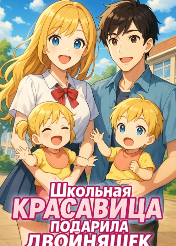 Школьная красавица подарила двойняшек