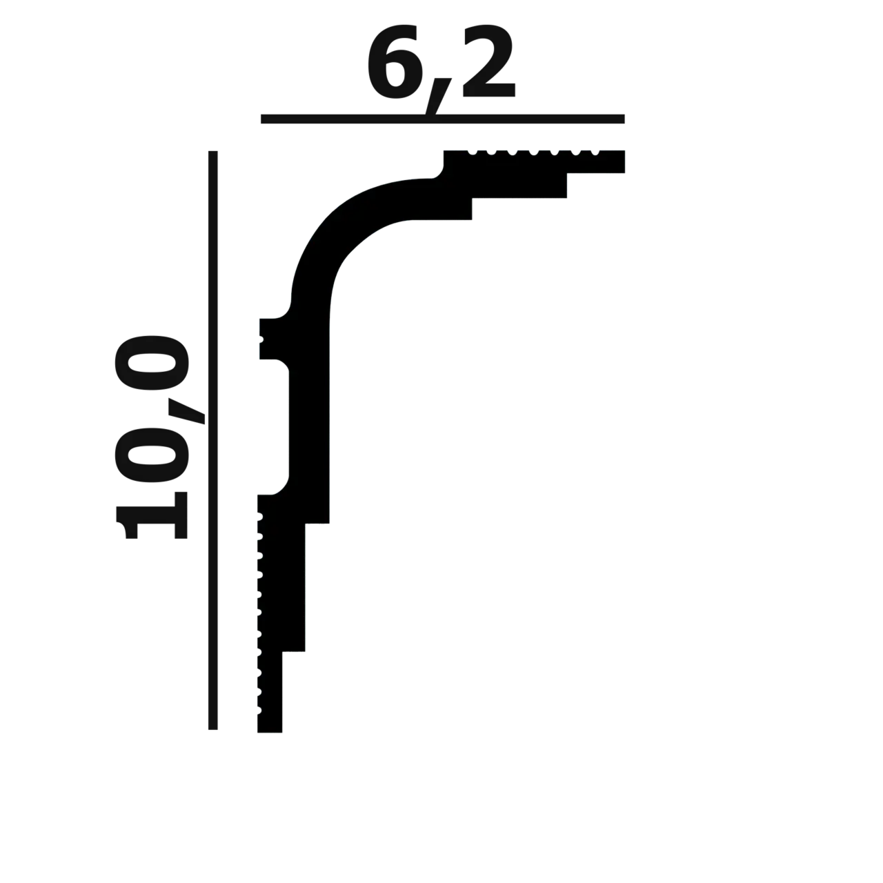 Карниз P102