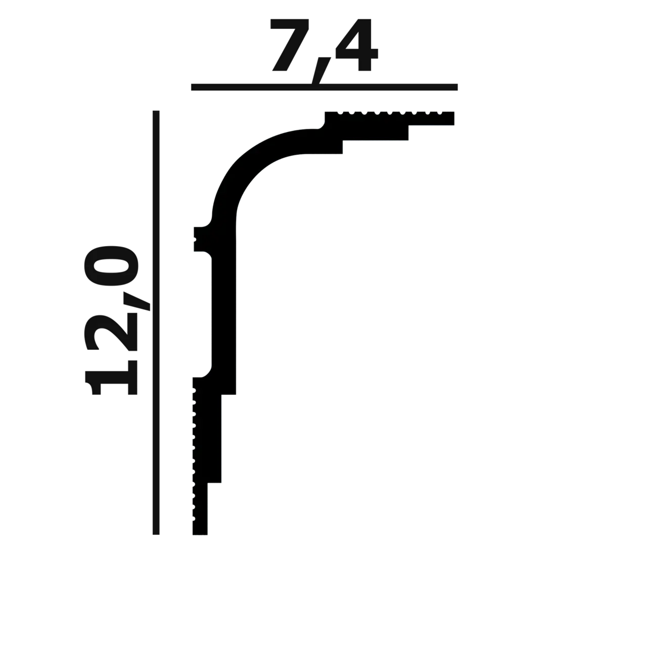 Карниз P103