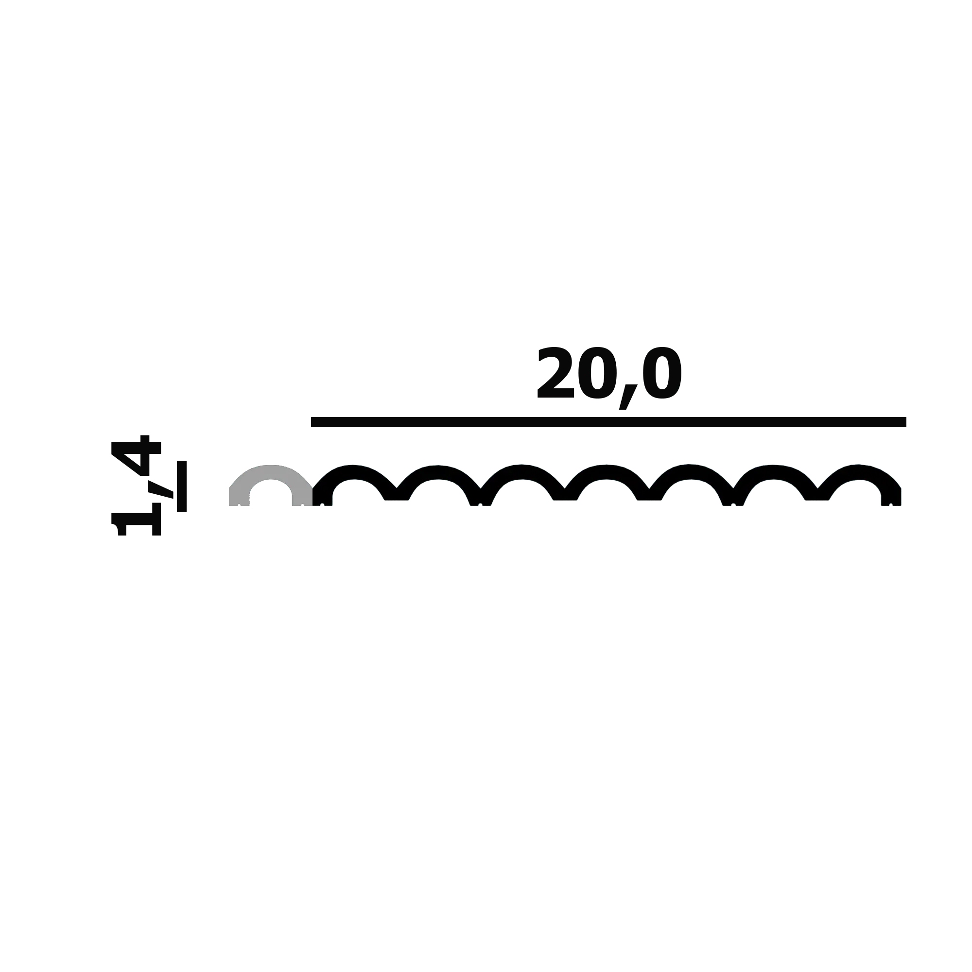 Молдинг P127